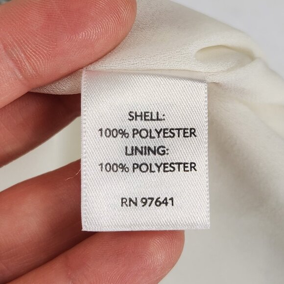 J Jill Dress Women Small Black White Pleated Sleeveless Knee Length Shift Casual - Picture 10 of 13